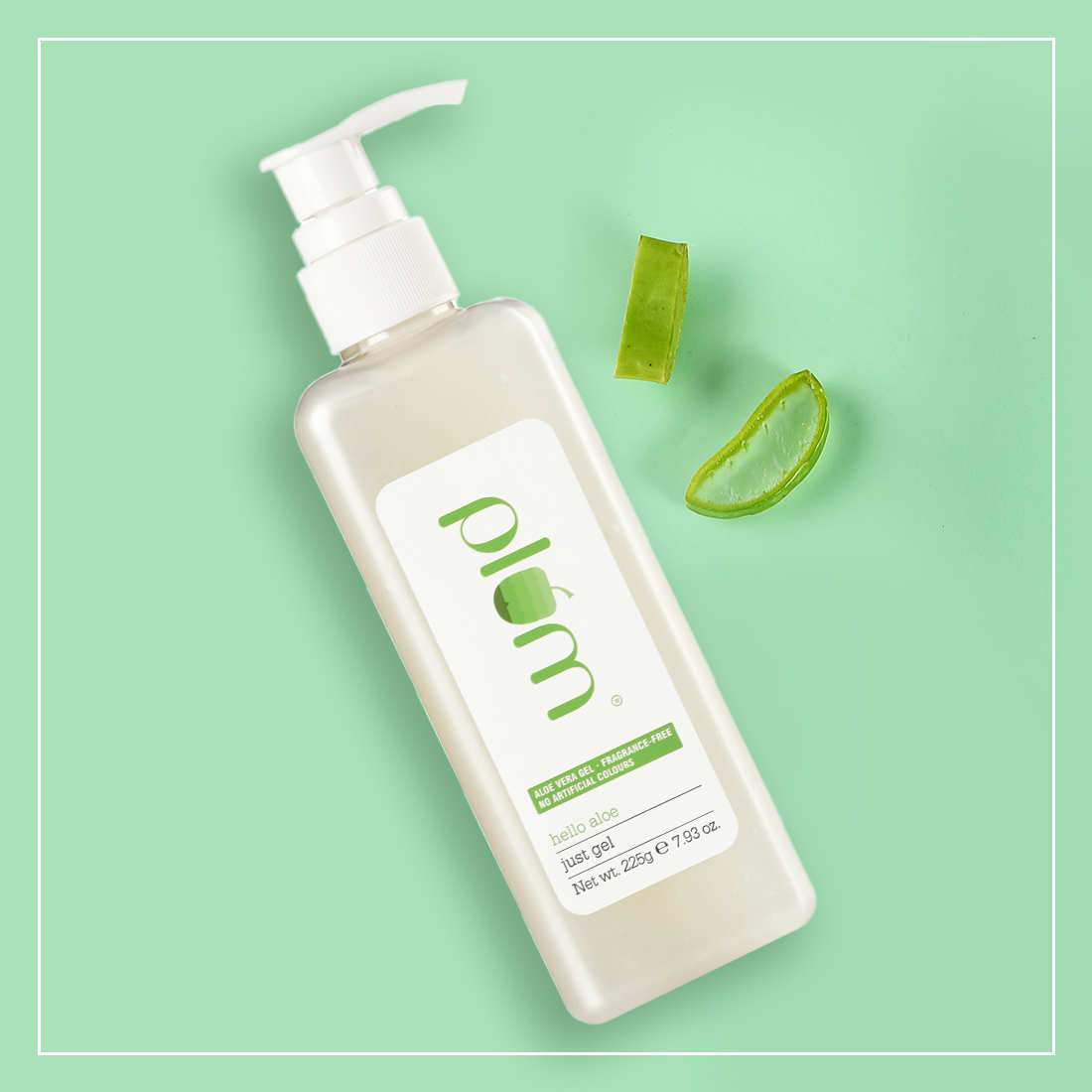 Natural Aloe Vera Gel for Skin & Hair