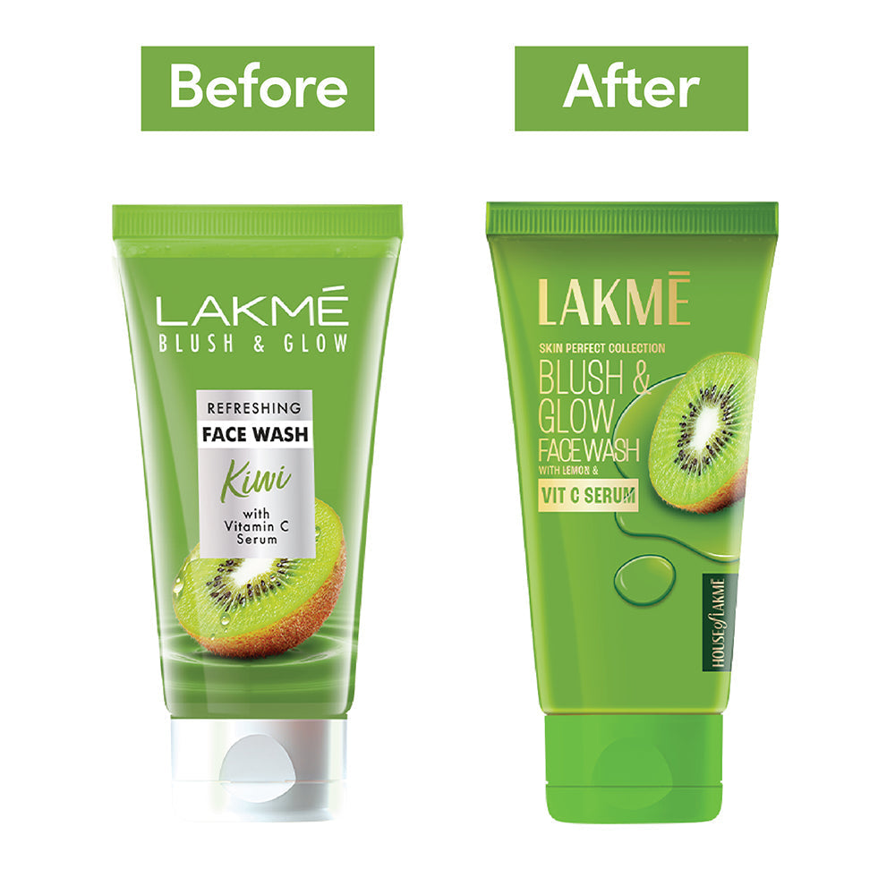 Refreshing Face Wash with Vitamin C and Kiwi Extracts