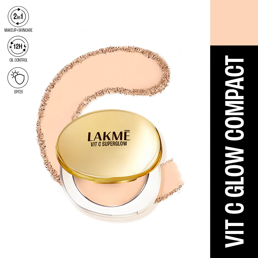 Lakme Superglow Vit C Compact