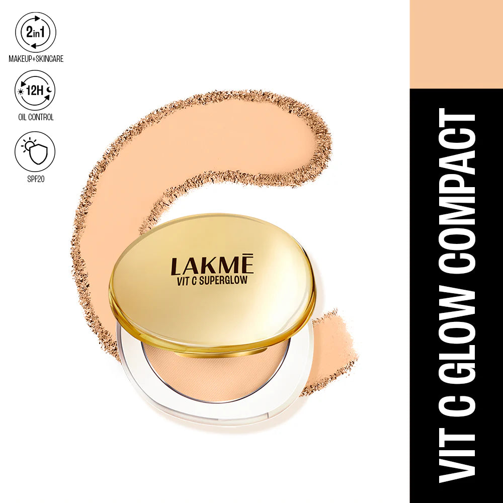 Lakme Superglow Vit C Compact