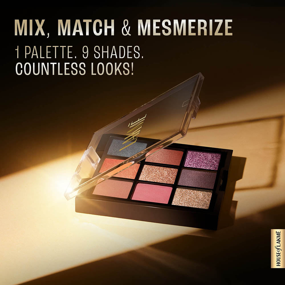 Ultimate Glam Eyeshadow Palette with Blendable Shades