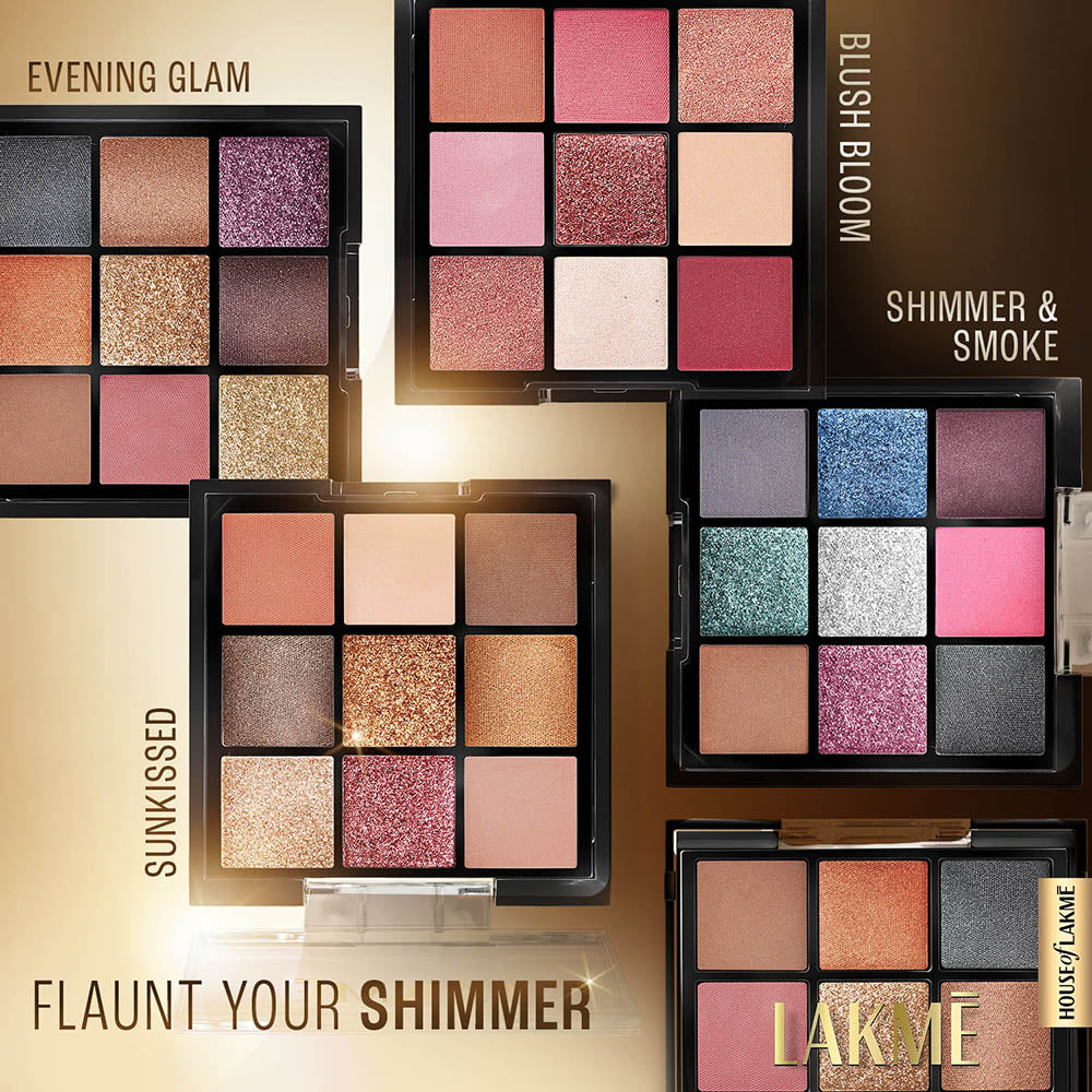 Ultimate Glam Eyeshadow Palette with Blendable Shades