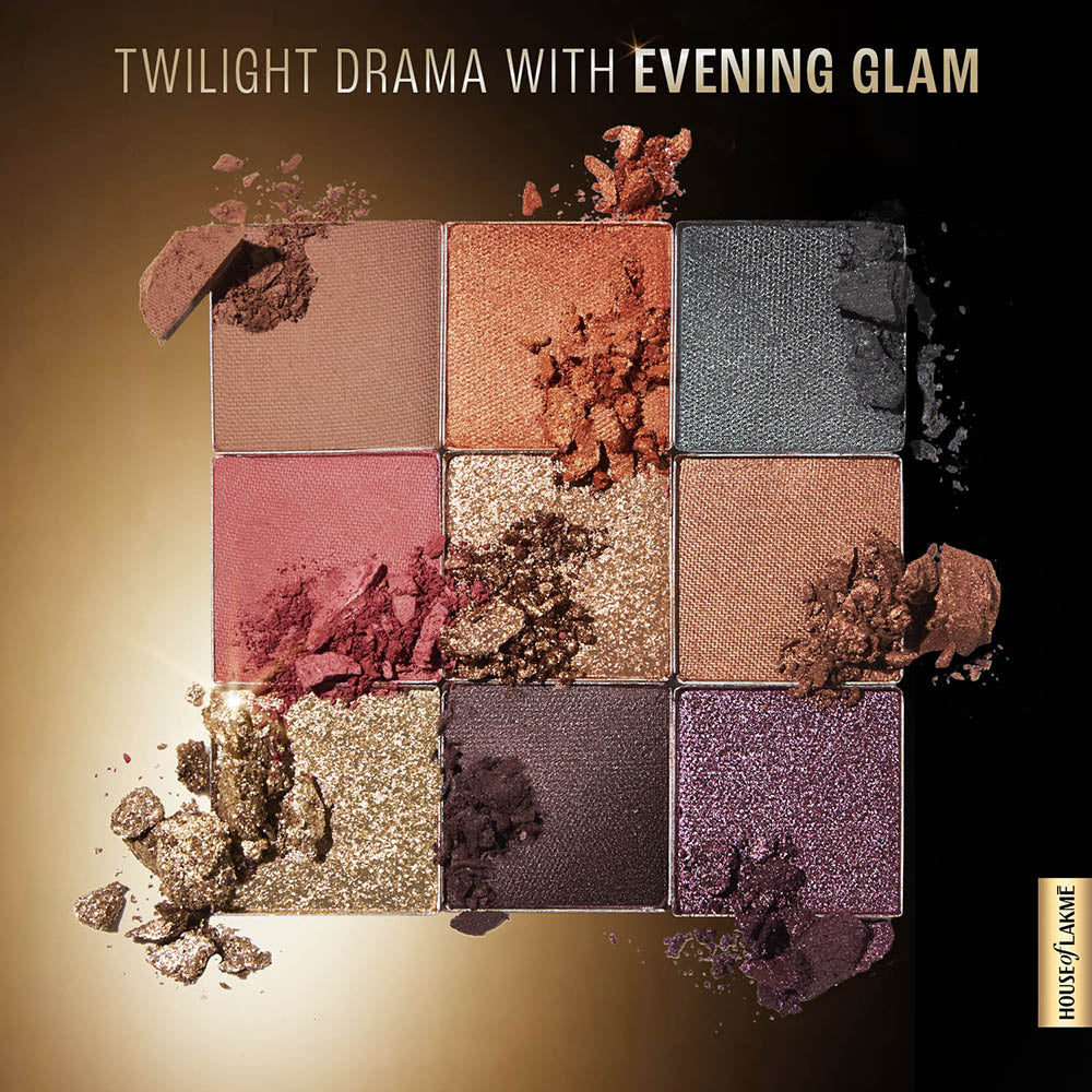 Ultimate Glam Eyeshadow Palette with Blendable Shades