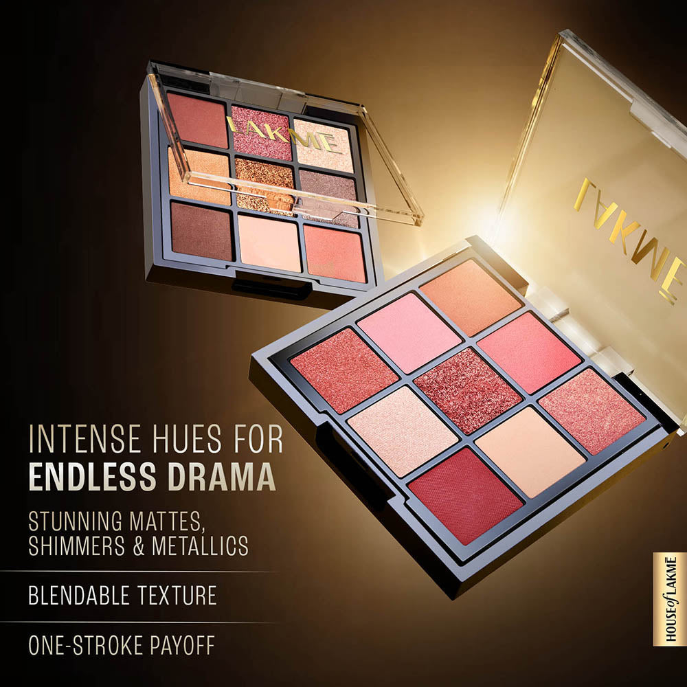 Ultimate Glam Eyeshadow Palette with Blendable Shades