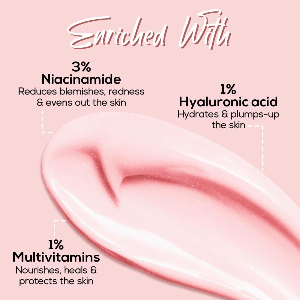 RENEE Lumi Glow Highlighting Moisturizer | Enriched with 3% Niacinamide & 1% Hyaluronic Acid | Prevents Photoaging & UV Damage | Reduces Pigmentation, Fine Lines & Wrinkles | Non-Sticky | Glowing Skin | 30g