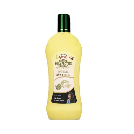Herbal Soya Protein Shampoo for Soft Shiny Hair