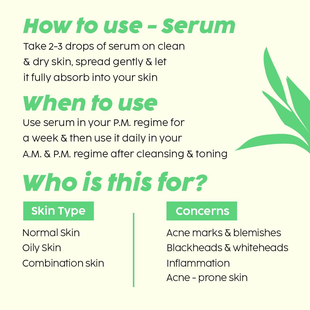 Niacinamide Face Serum for Blemish & Acne Mark Removal