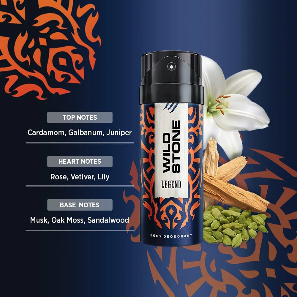 Ultra Sensual , Red & legend Deodorant Spray - For Men  (Pack of 3)