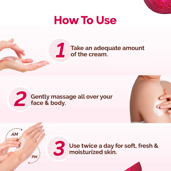 Beetroot Hydraful Light Moisturizing Cream with Beetroot & Hyaluronic Acid for Hydrated Pink Glow