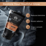 The Man Company Glow Pro Face Wash for Men - 100ml | Enriched with Glutathione, Charcoal | Instant Glow, Deep Cleansing & Evens Skin Tone | Men's Face Wash for Dry Skin | Toxin Free