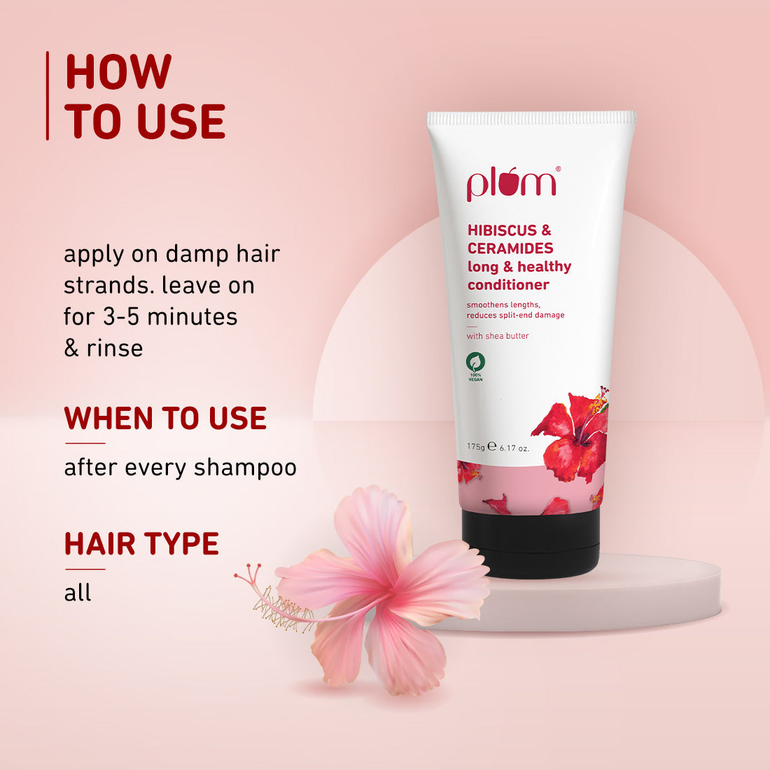 Long & Healthy Conditioner with Hibiscus & Ceramides