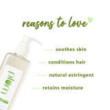 Natural Aloe Vera Gel for Skin & Hair