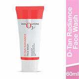 O3+ D-Tan Radiance Face Wash 60g With Vitamin C for Glowing Skin and Deep Cleansing | Detan Face Wash for TAN Removal, All Skin Types