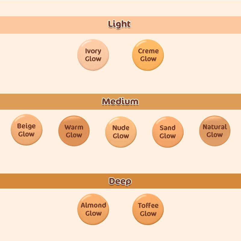 Glow Serum Light Coverage Matte Foundation