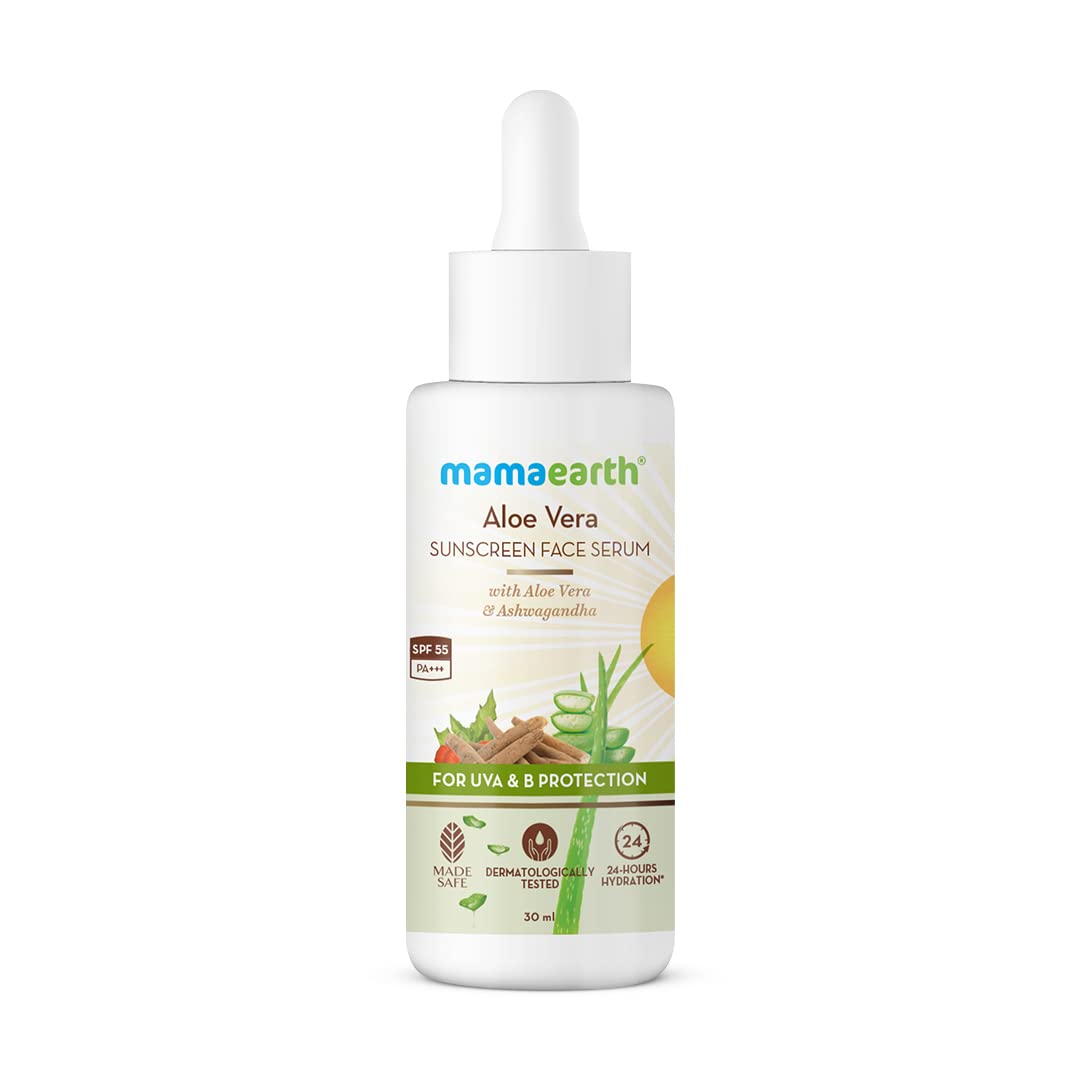 Aloe Vera Sunscreen Face Serum SPF 55