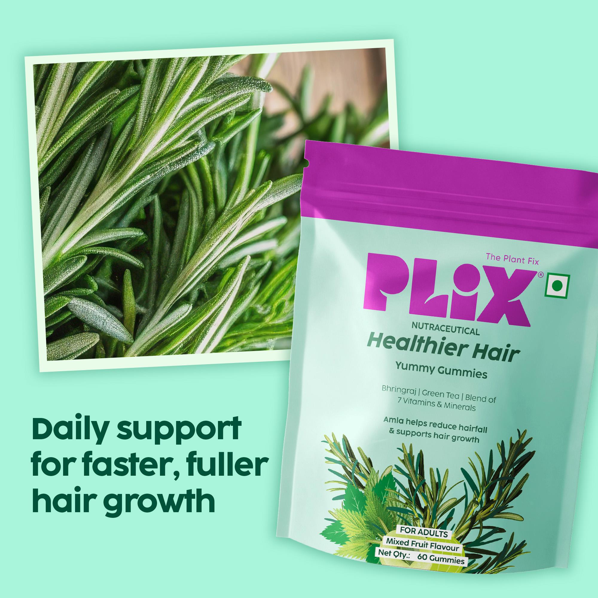 Gummies with Natural Extracts for Stronger Hair