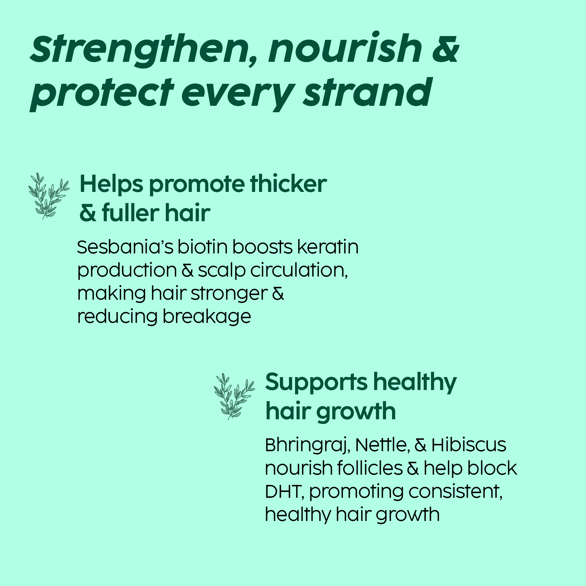 Gummies with Natural Extracts for Stronger Hair