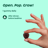 Gummies with Natural Extracts for Stronger Hair