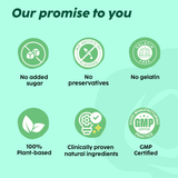 Gummies with Natural Extracts for Stronger Hair