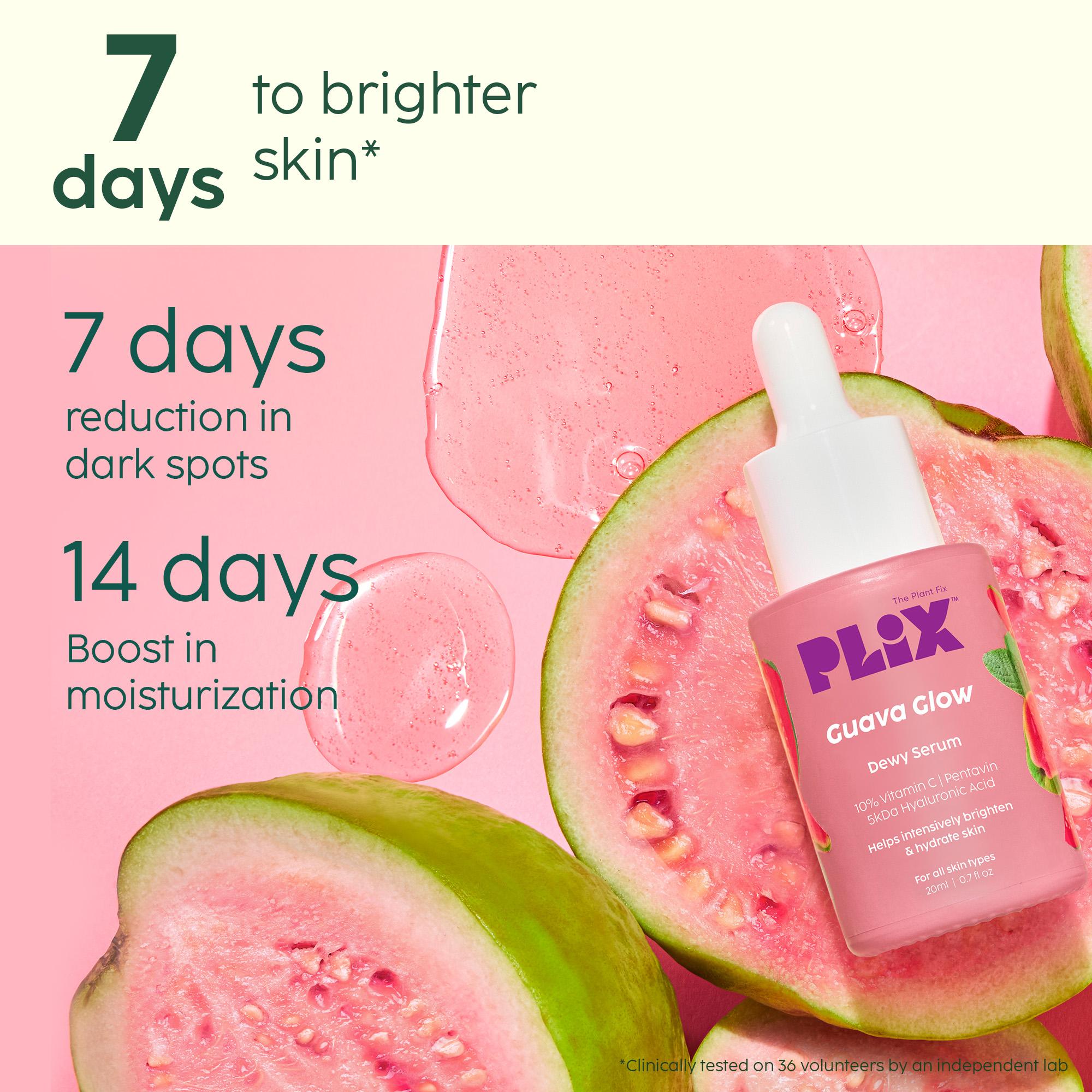 Guava 10% Vitamin C Face Serum for Bright, Glowing Skin