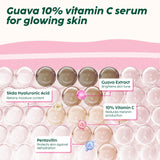 Guava 10% Vitamin C Face Serum for Bright, Glowing Skin
