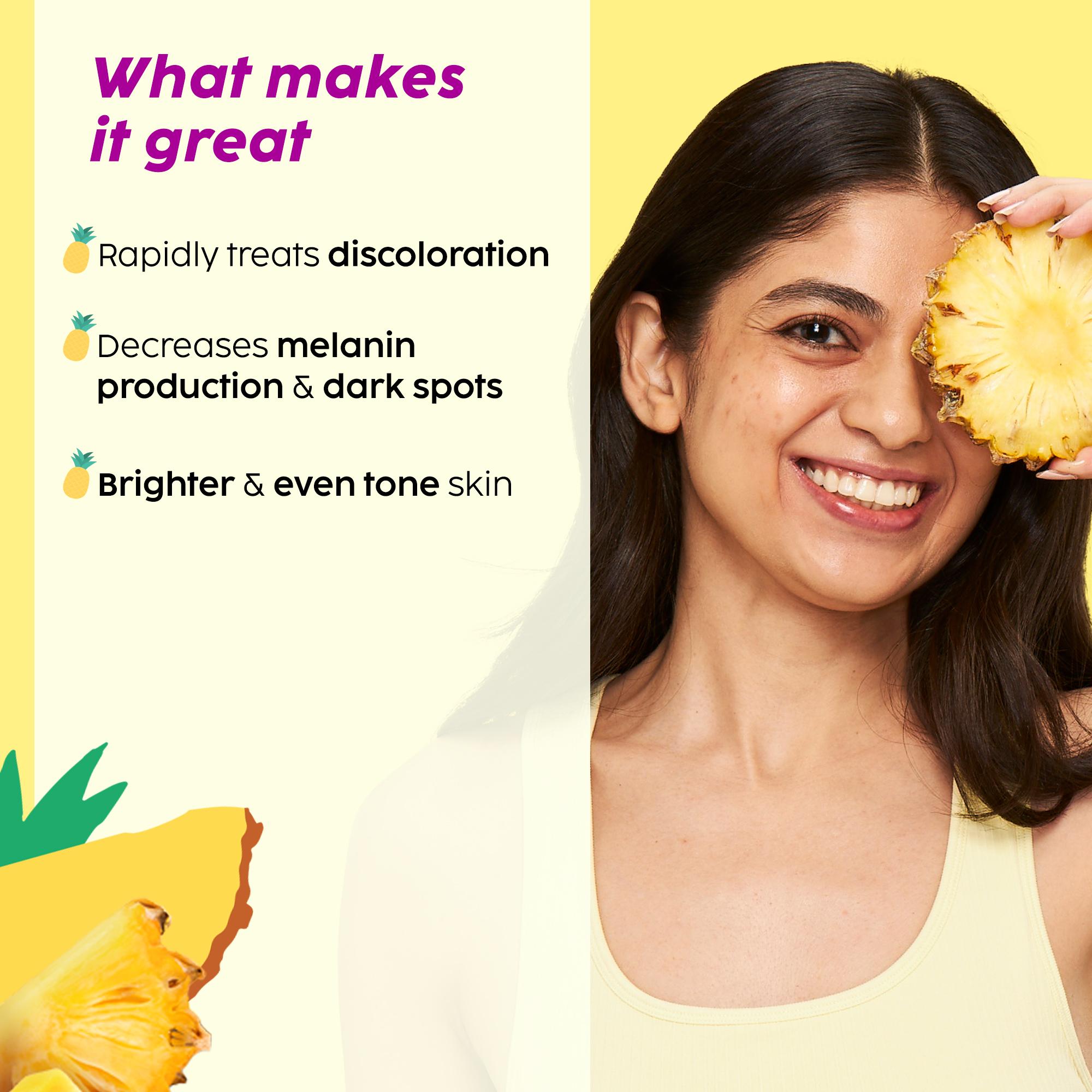 Pineapple De-pigmentation Facewash with Niacinamide