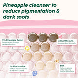 Pineapple De-pigmentation Facewash with Niacinamide
