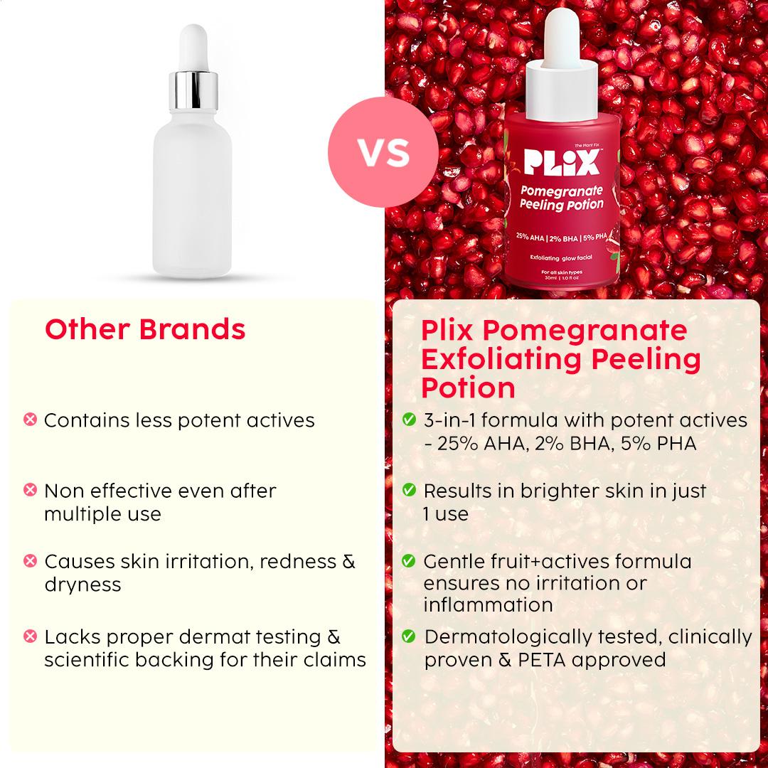 Pomegranate Peeling Potion for Exfoliation