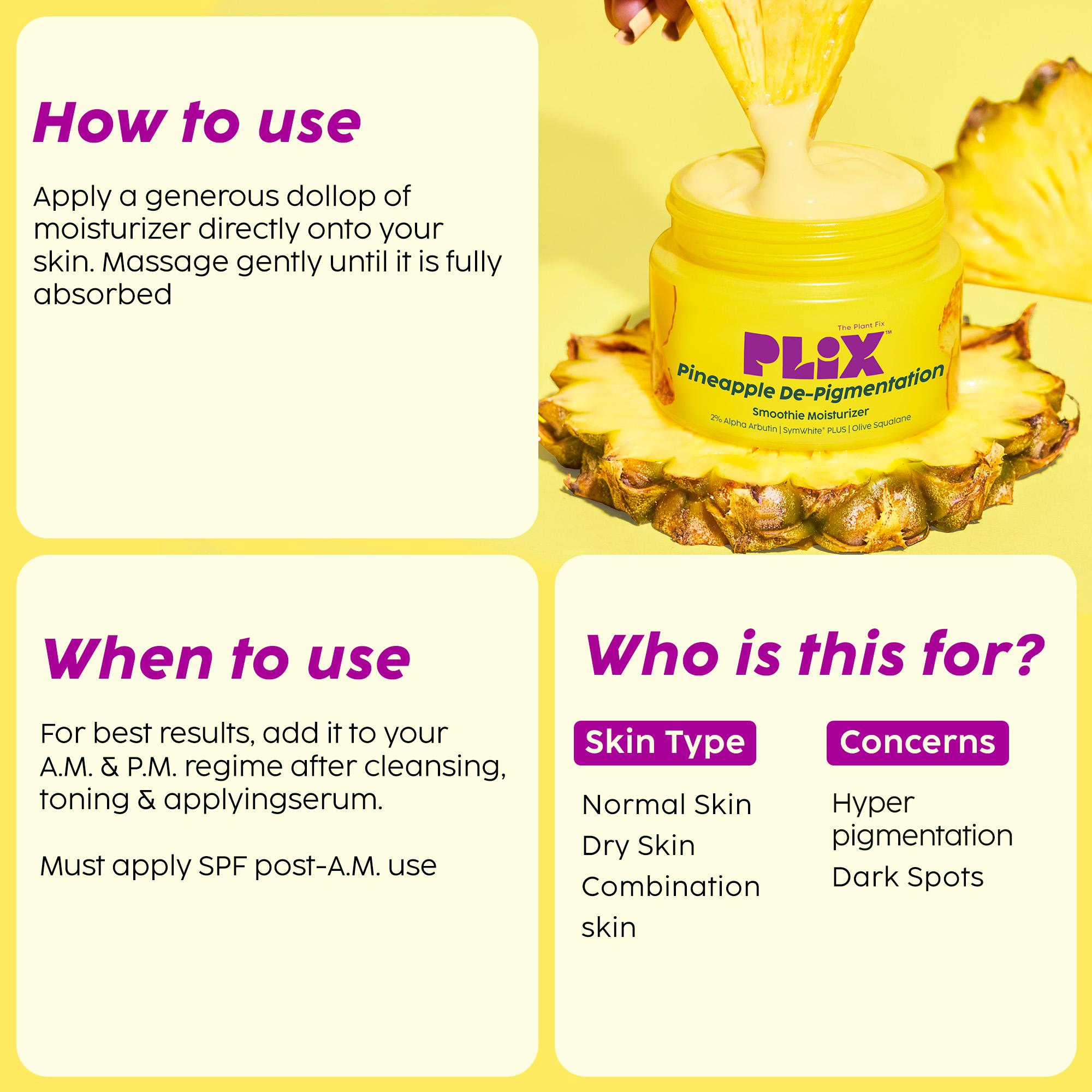 Depigmentation Face Cream for Dark Spots & Hydration