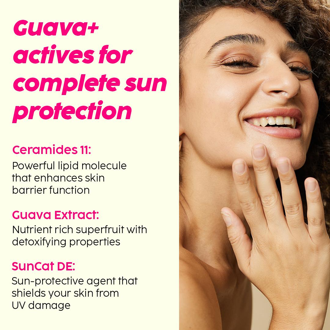 Invisible Dewy Sunscreen with SPF50