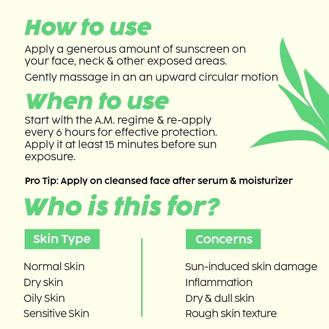 Invisible Dewy Sunscreen with SPF50