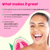 Invisible Dewy Sunscreen with SPF50