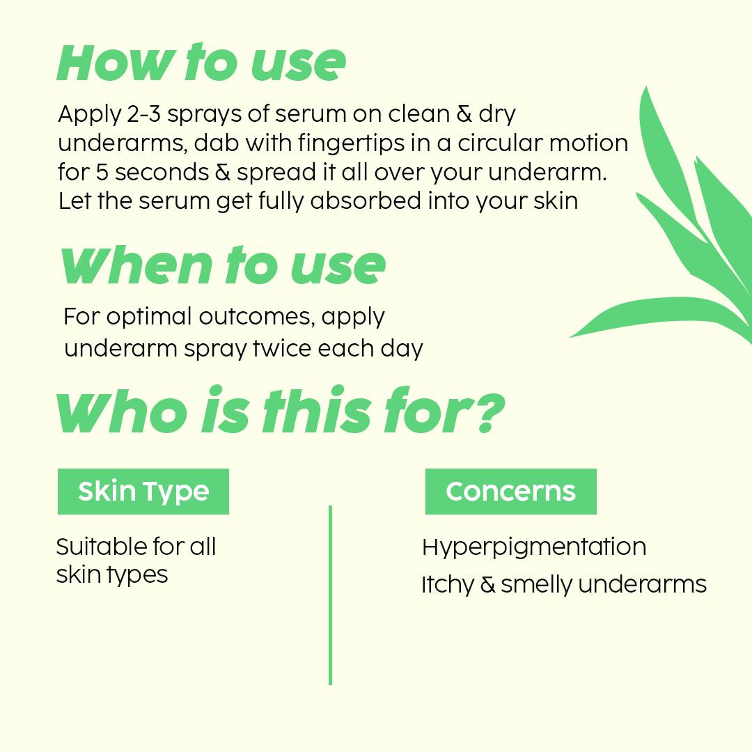Underarm Depigmentation Serum for Brighter Skin