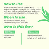 Underarm Depigmentation Serum for Brighter Skin