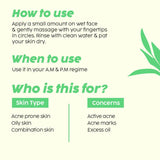 Salicylic Acid Cleanser for Acne Prone Skin