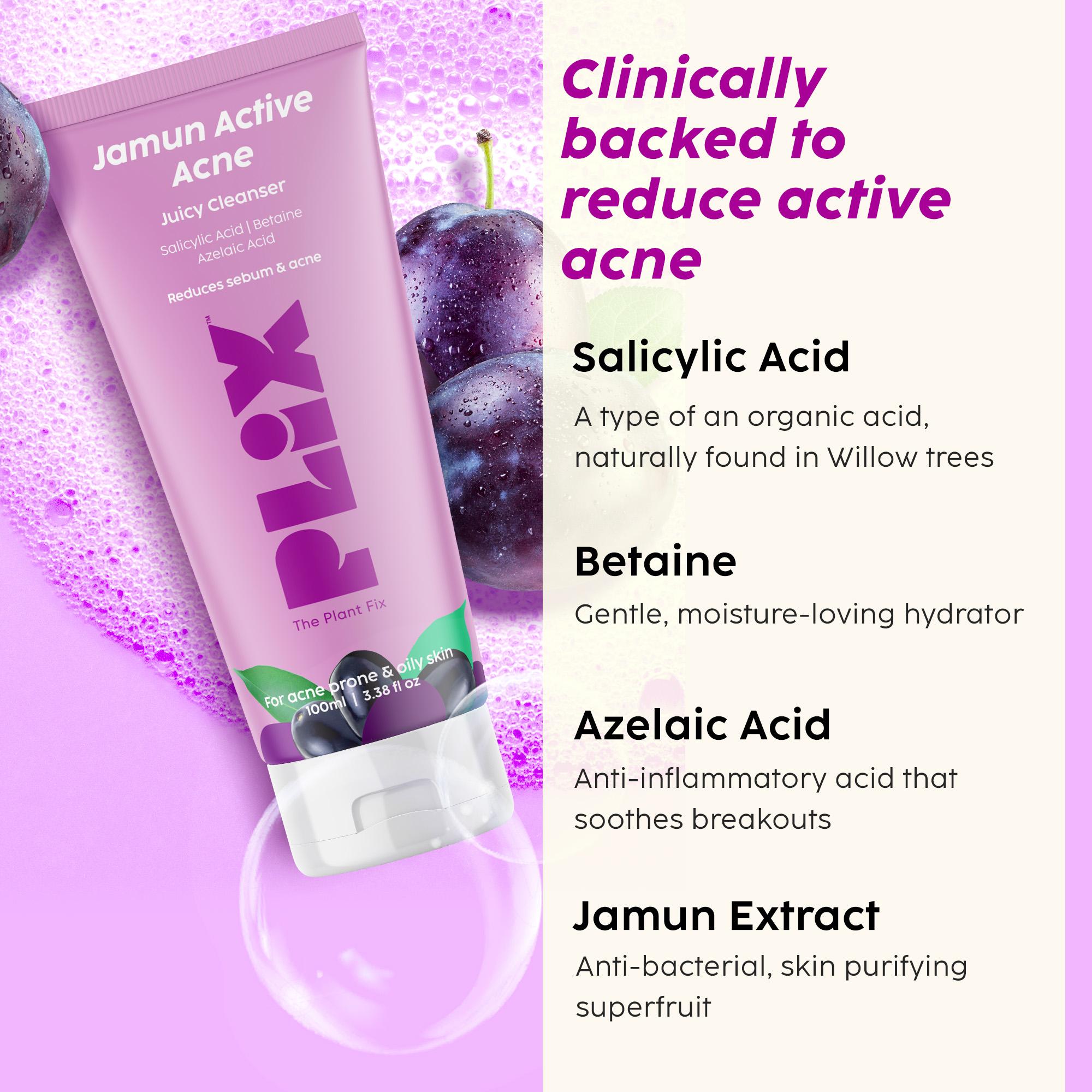 Salicylic Acid Cleanser for Acne Prone Skin