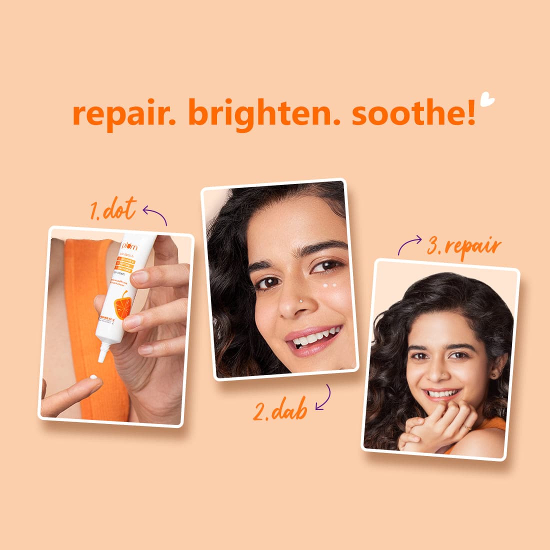 Under Eye Cream with Vitamin C and Peptide