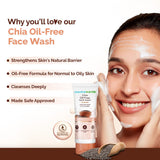 Chia Oil-Free Face Wash for Normal to Oily Skin
