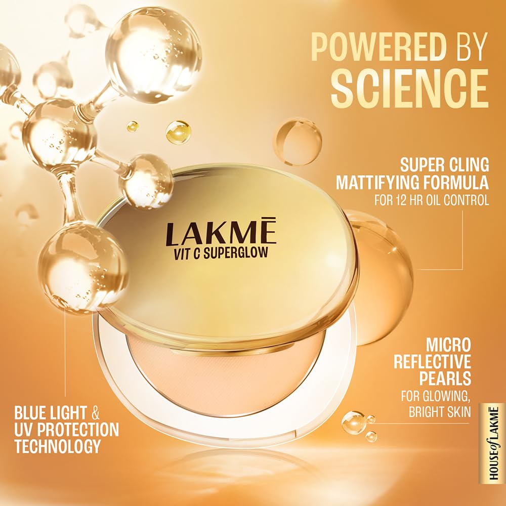 Lakme Superglow Vit C Compact