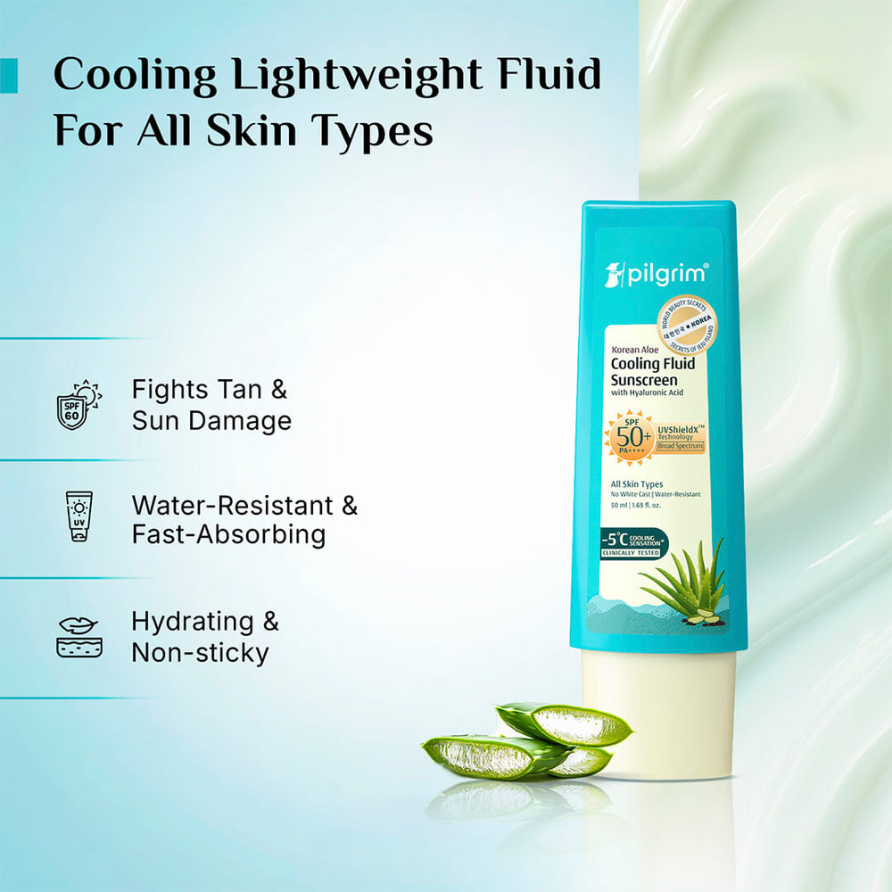 Aloe Cooling Sunscreen SPF 50+