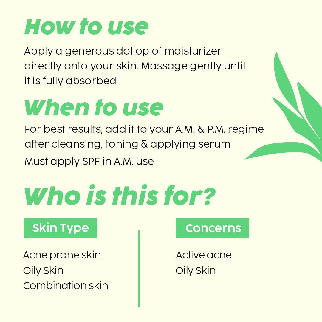 Niacinamide Moisturizer for Acne Control