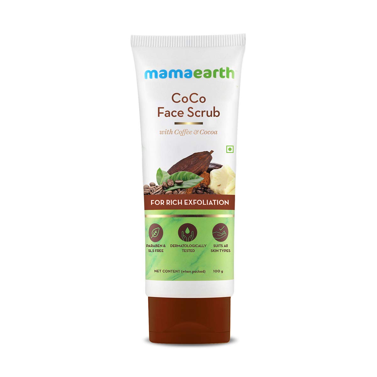 Coco Face Scrub With Coffee & Cocoa