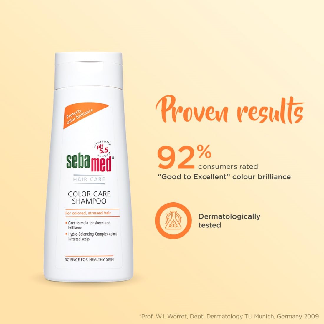 Sebamed Color Care Shampoo - Protects Shine & Color Brilliance Repairs Damage From Hair Coloring