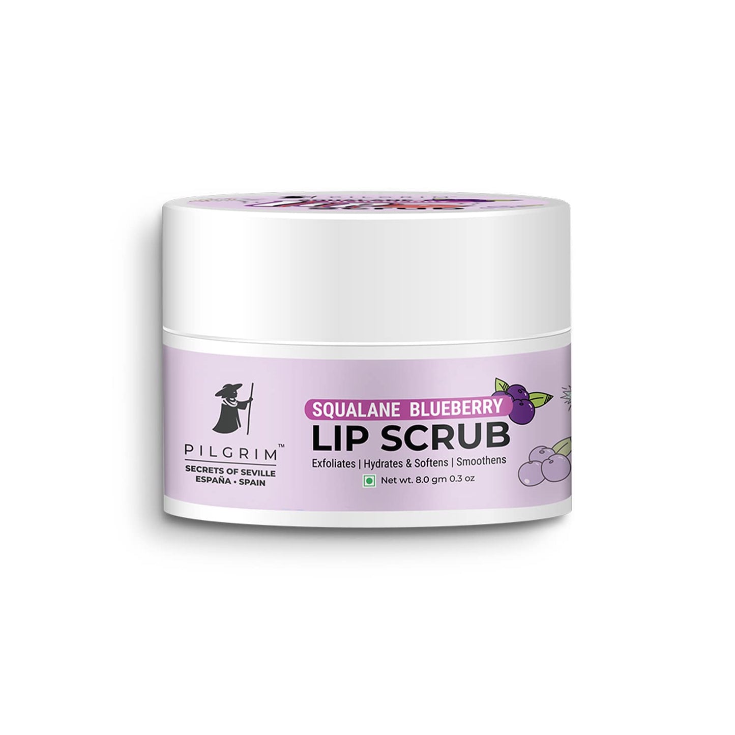 Spanish Squalane Blueberry Lip Scrub