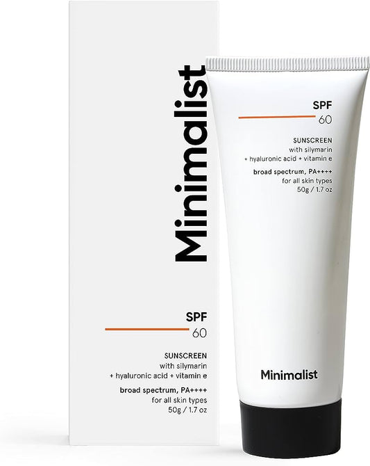 Minimalist Sunscreen SPF 60 PA++++ No White Cast