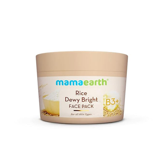 Rice Dewy Bright Face Pack with Rice Water & Niacinamide