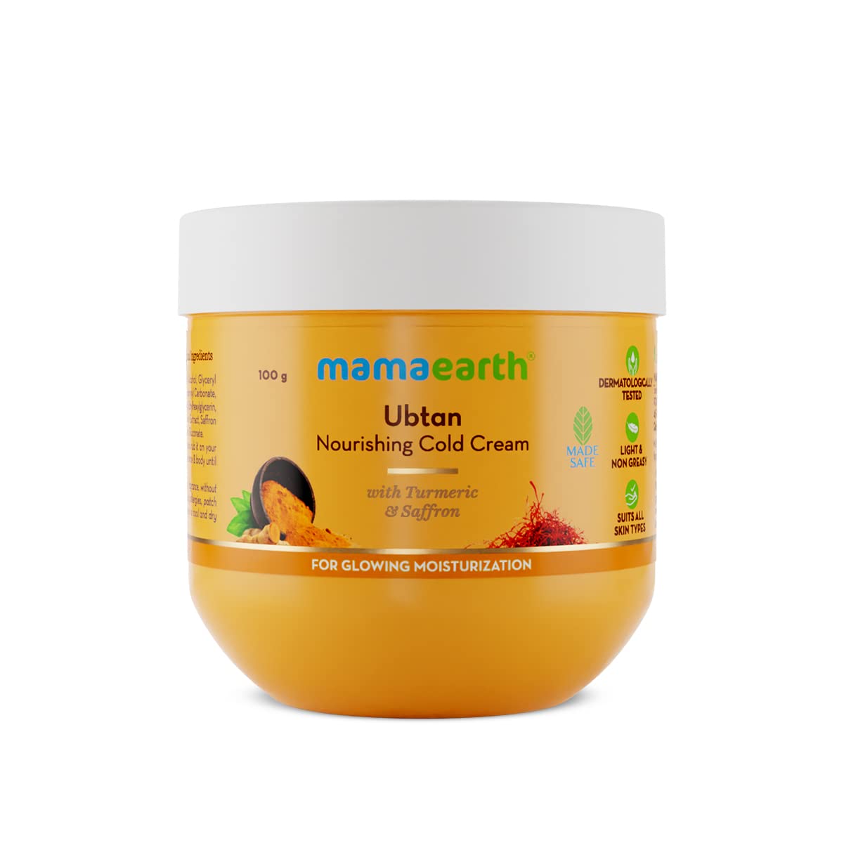 Ubtan Nourishing Cold Cream With Turmeric & Saffron