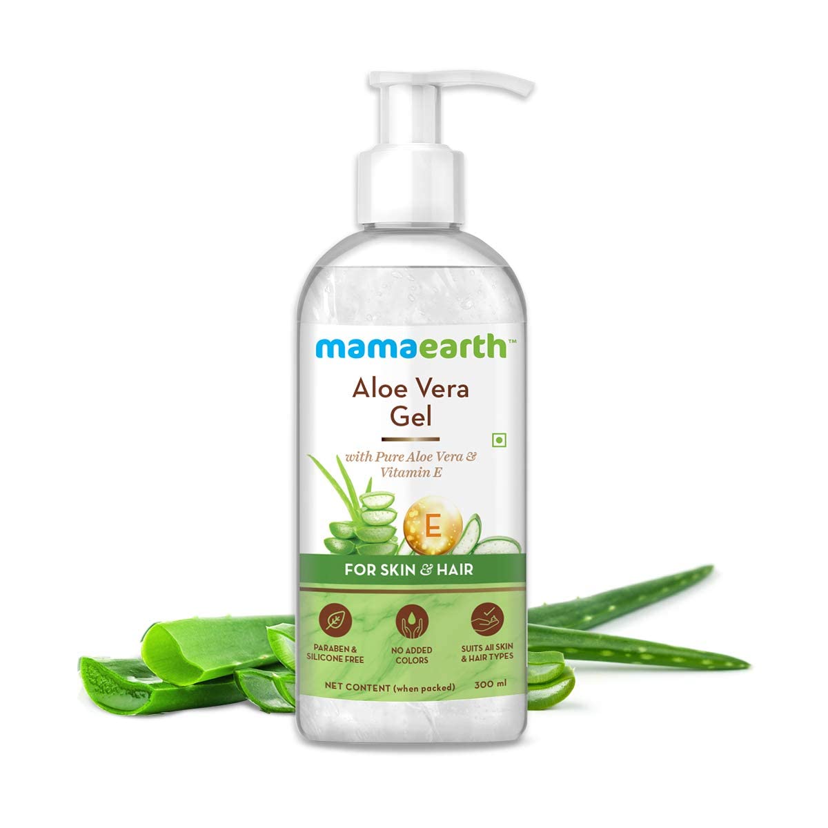 Aloe Vera Gel With Vitamin E For Skin & Hair