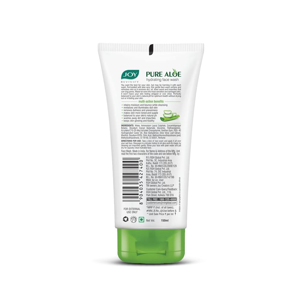 Pure Aloe Hydrating Face Wash