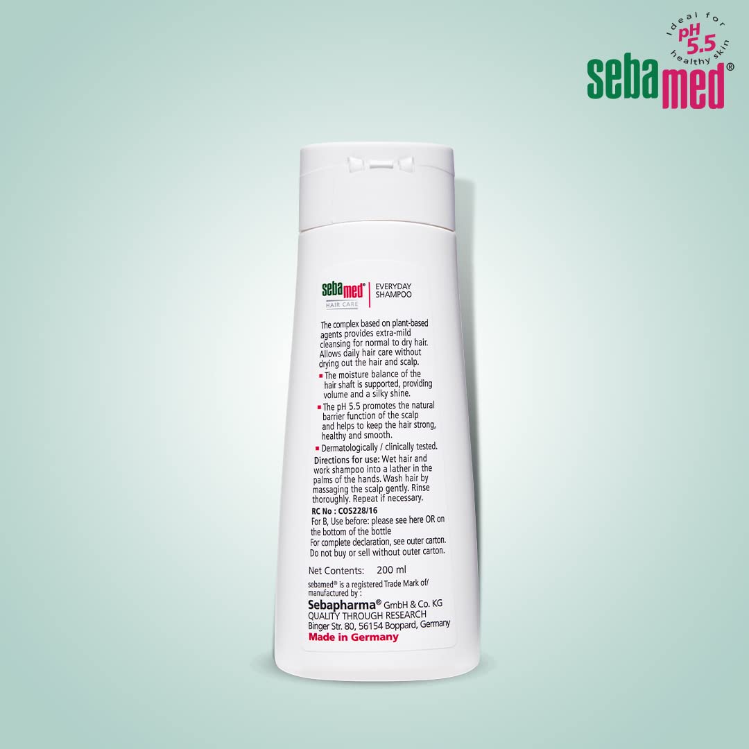 Sebamed Everyday Shampoo - Soothing For Sensitive Normal To Dry Scalp